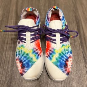 Lane Eight Women’s Trainer AD 1 RAINBOW TIE DYE Size 8.5US